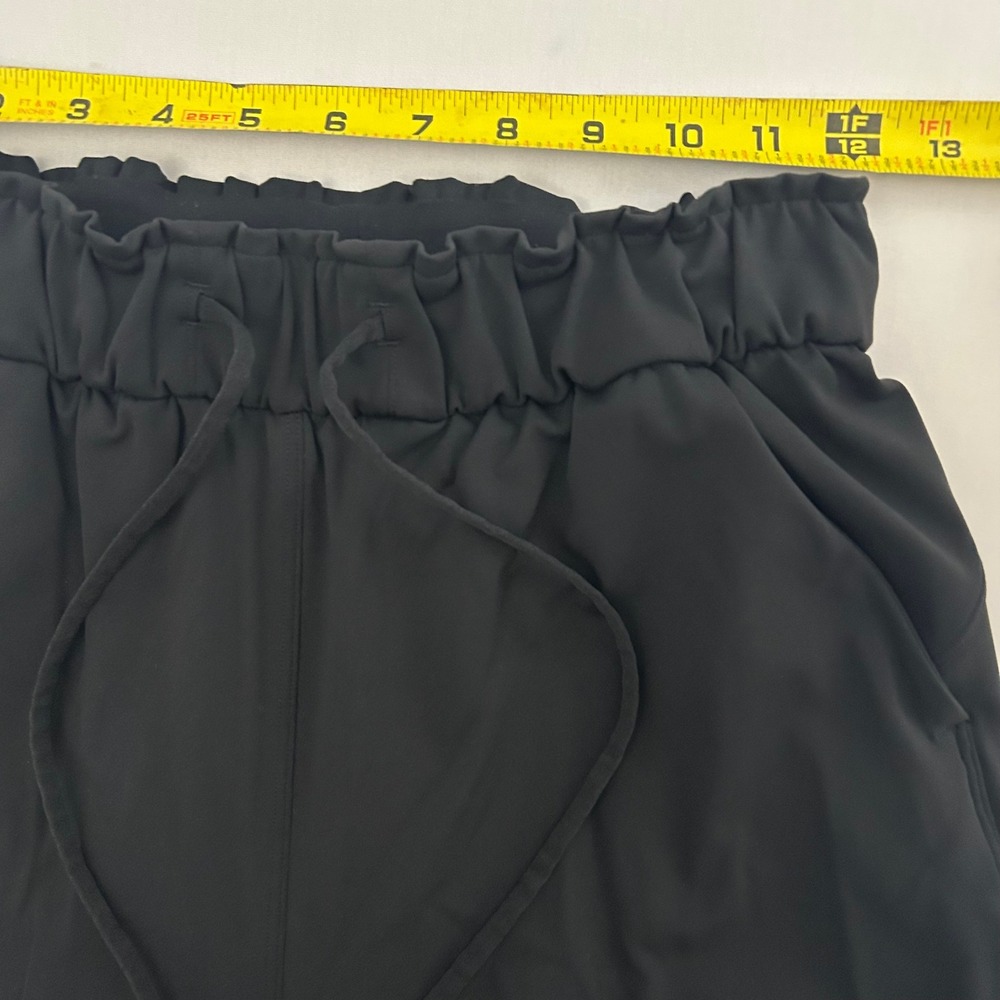 Lululemon Keep Moving Pants Womens 4 Black High Rise 7/8 Luxtreme Drawstring - Picture 7 of 10